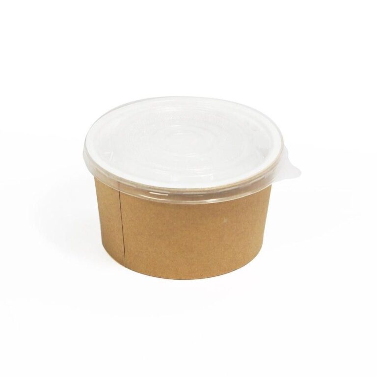 Bol carton natur/alb supa 16oz (473cc)